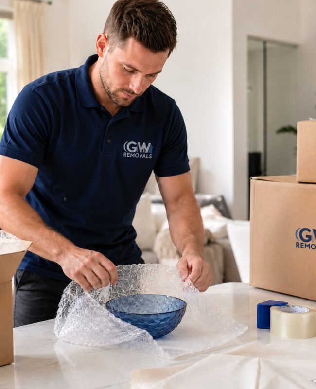GW Removals provides high-quality packaging materials