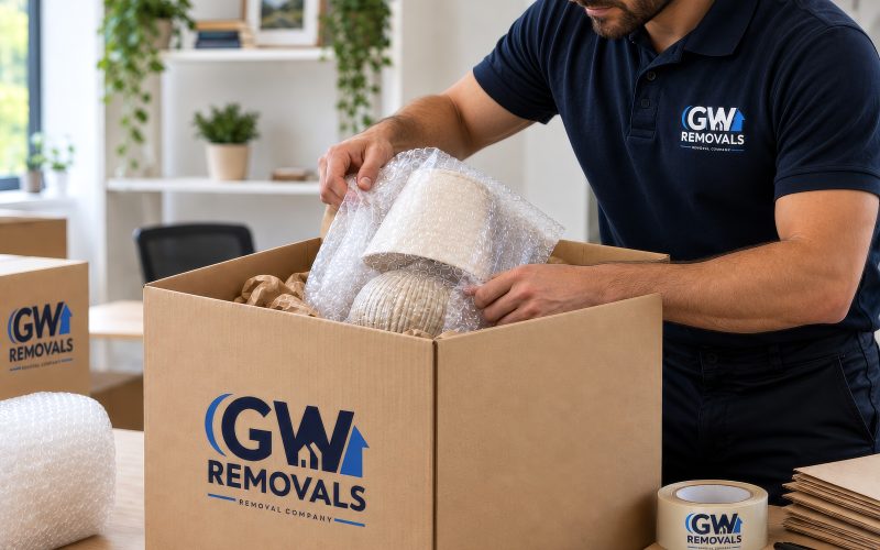 GW Removals team planning property access in Haringey